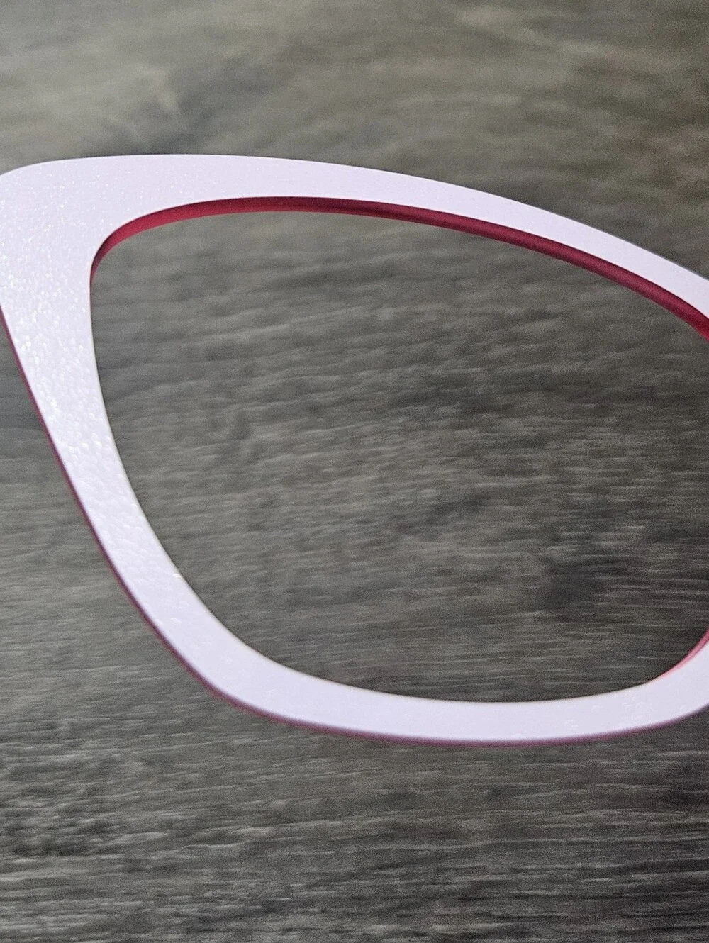 PAIR EYEWEAR WANDA TOPPER in ROSE SHIMMER NEW Magnetic Eyeglass Top